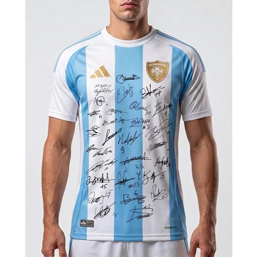 ŞAMPİYONLARIN İMZASI BASKI FORMA EFSANE ÇUBUKLU